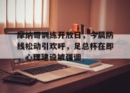 开云体育下载-关于摩纳哥训练开放日，今晨防线松动引欢呼，足总杯在即，心理建设被强调的信息